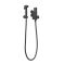 Kit de Ducha Higiénica Moderna con Llave de Ducha Termostática para WC - Negro - Nox