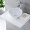 Lavabo Sobre Encimera Redondo de Cerámica 320x320mm - Ashbury