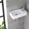 Lavabo Suspendido Rectangular de Cerámica 400x220mm - Halwell