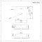Lavabo Suspendido Cuadrado de Cerámica 410mm x 410mm - Halwell