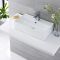 Lavabo Sobre Encimera Rectangular de Cerámica 550x310mm - Halwell