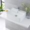 Lavabo Sobre Encimera Rectangular de Cerámica 520x420mm - Exton