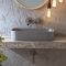 Lavabo Sobre Encimera Rectangular - 505mm x 370mm (Sin Agujeros para la Grifería) - Elements - Disponible en Distintos Acabados