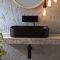 Lavabo Sobre Encimera Rectangular - 505mm x 370mm (Sin Agujeros para la Grifería) - Elements - Disponible en Distintos Acabados
