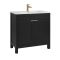 Mueble de Lavabo de 810mm Completo con Lavabo -  Disponible con Manijas en Distintos Estilos y Acabados  - Warwick