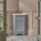 Mueble de Lavabo Tradicional - 580mm - de Esquina para Montaje sobre el Suelo - Disponible en Distintas Medidas y con Selección de Manijas - Thornton