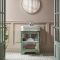 Mueble de Lavabo Tradicional  - 570mm de Montaje Sobre el Suelo -  Disponible en Distintos Acabado y Selección de Manijas - Thornton