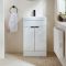 Mueble de Lavabo -  500mm - Completo con Lavabo - Disponible con Manijas en Distintos Estilos y Acabados  - Cluo
