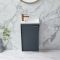 Mueble de Lavabo Mural Moderno - 400mm con Lavabo - Disponible con Distintas Manija y Acabados - Edge