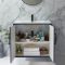 Mueble de Lavabo Mural Moderno - 810mm - Completo con Lavabo - Disponible con Distintas Manijas - Edge