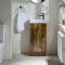 Mueble de Lavabo de Suelo - 400mm - Completo con Lavabo Disponible con Mueble y Lavabo en Distintos Acabados y Selección de Manijas - Cluo