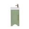 Mueble de Lavabo Tradicional - Color Negro Gris - 400mm - Completo con Lavabo con Selección de Acabados - Disponible con Manija en Distintos Diseños y Acabados - Thornton