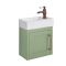 Mueble de Lavabo Tradicional Suspendido - 400mm - Completo con Lavabo - Disponible en Distintos Acabados con Manija en Distintos Diseños y Acabados - Thornton