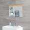 Espejo de 500x700mm para Cuarto de Baño Color Roble Dorado - Newington