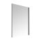 Espejo de 500x700mm para Cuarto de Baño Color Gris Opaco - Newington
