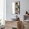 Espejo de 500x700mm para Cuarto de Baño Roble Claro - Hoxton