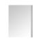 Espejo de 500x700mm para Cuarto de Baño Color Blanco Opaco - Newington