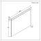 Espejo de 750x1000mm para Cuarto de Baño Roble Claro - Hoxton