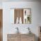 Espejo de 750x1000mm para Cuarto de Baño Roble Claro - Hoxton
