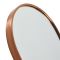 Espejo de Baño Mural en Forma Oval - Cobre Satinado - 1000mm x 400mm - Gianna