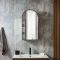Armario de Baño con Espejo en Forma de Arco - 400mm x 750mm - Ava