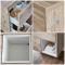 Mueble de Lavabo Moderno de Suelo - 800mm Completo con Lavabo - Disponible en Distintos Acabados, con Opción de Lavabo y LED  - Edge