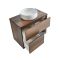 Mueble de Lavabo Moderno de Suelo - 800mm Completo con Lavabo - Disponible en Distintos Acabados, con Opción de Lavabo y LED  - Edge