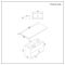 Mueble Suspendido con Repisa Abierta de 1000mm - Disponible en Distintos Acabados, con Opción de Lavabo y LED - Hoxton