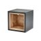 Mueble Suspendido Individual Moderno con Repisa Abierta - 300mm x 300mm - Disponible en Distintos Acabados y con Luz LED - Hoxton