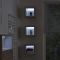 Mueble Suspendido Individual Moderno con Repisa Abierta - 300mm x 300mm - Disponible en Distintos Acabados y con Luz LED - Hoxton