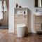 Mueble Completo con Inodoro Color Roble Claro con Diseño Abierto de 600mm - Hoxton