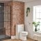 Mueble de WC  de Suelo Tradicional Gris Ahumado  de 500mm - Thornton
