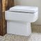 Mueble para WC - Moderno de 500mm Completo con Inodoro Sandford - Disponible en Distintos Acabados - Cluo