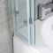 Mampara de Bañera Plegable 1400mm x 800mm x 5mm Portland