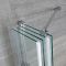 Mampara de Bañera Plegable 1400mm x 800mm x 5mm Portland
