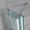 Mampara de Bañera Plegable 1400mm x 800mm x 5mm Portland