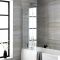 Mampara de Bañera Plegable 1400mm x 800mm x 5mm Portland