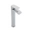 Lavabo Sobre Encimera Rectangular de Cerámica 480x370mm Completo con Grifo Alto – Alswear