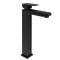 Grifo Mezclador de Lavabo Monoforo Alto Moderno  - Negro - Preto