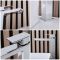Grifo Mezclador de Lavabo Alto en Estilo Moderno - Cromado - Kubix