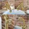 Mezclador Monoforo Alto para Lavabo en Estilo industrial - Disponible en Distintos Acabados  - Zandra