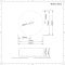 Lavabo Sobre Encimera Redondo de Cerámica 400x400mm con Grifo Mezclador Alto para Lavabo