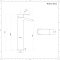 Lavabo Sobre Encimera Rectangular de Cerámica 480x370mm Completo con Grifo Alto – Alswear
