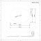 Lavabo Sobre Encimera Oval de Cerámica de 590x425mm con Mezclador de Lavabo Mural - Otterton