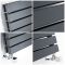 Radiador de Diseño Horizontal (Panel Doble) - 472mm x 1600 mm - Antracita - Sloane