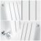 Radiador de Diseño Vertical - Blanco - 1780mm x 472mm x 53mm - 1195 Vatios - Sloane