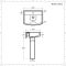 Conjunto para Baño Moderno Completo con Inodoro Adosado y Lavabo con Pedestal -  Sandford