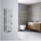Radiador Toallero - Plano - con Conexión Central - 1065mm x 400mm - Blanco - Magera