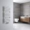 Radiador Toallero - Plano - con Conexión Central - 1065mm x 500mm - Blanco - Magera