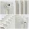 Radiador de Hierro Fundido de 950mm - Acabado Blanco Porcelana - Charlotte - Disponible en Distintas Medidas